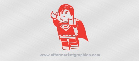 Lego Superman Decal